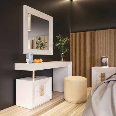 Brands Franco Furniture ECLIPSE To58 Vanity Dresser