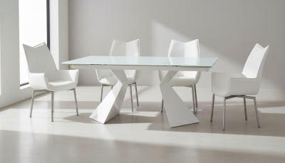 992 Dining Table with 1218 chairs