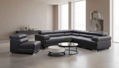 2119 Sectional Black