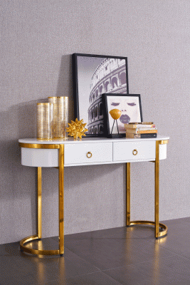 131-Hallway-Console-Table-WhiteGold