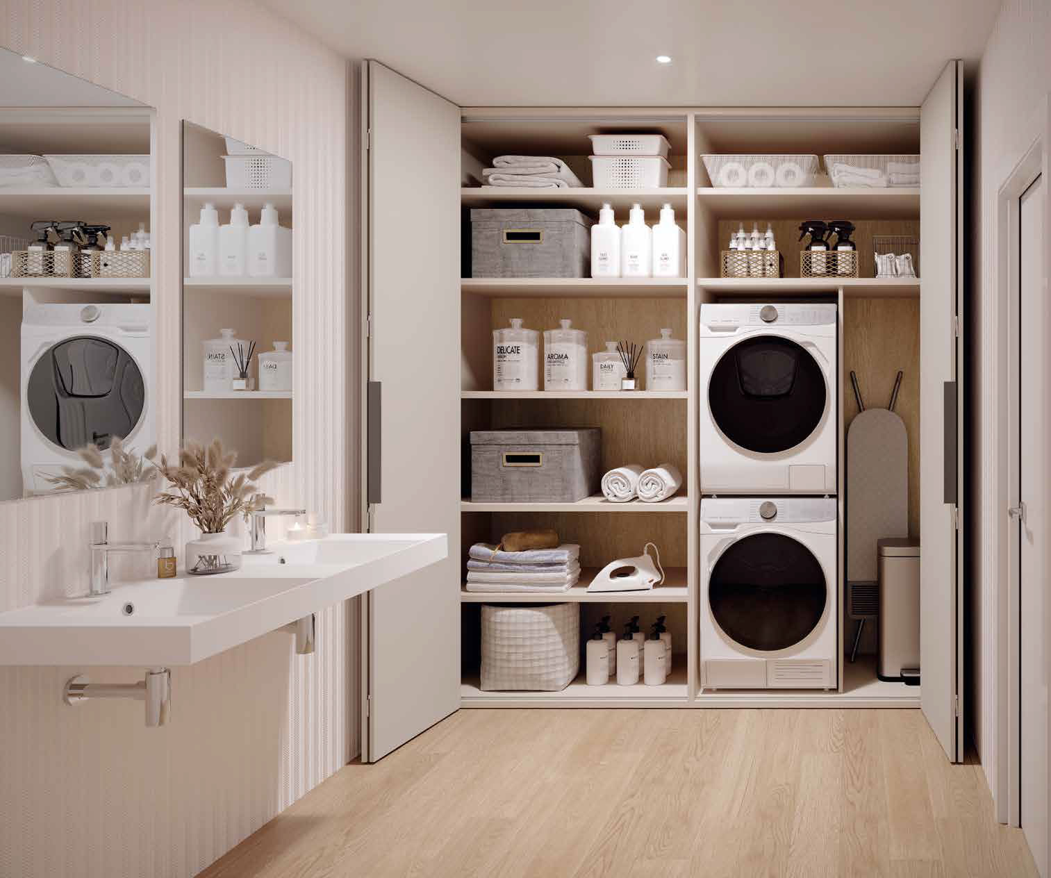 Bedroom Furniture Wardrobes MS 035 Laundry Wardrobe