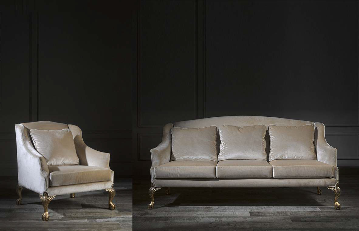 Brands Alexandra Heritage Timeless Luxury Robles Living room Set- SOLD AS A SET