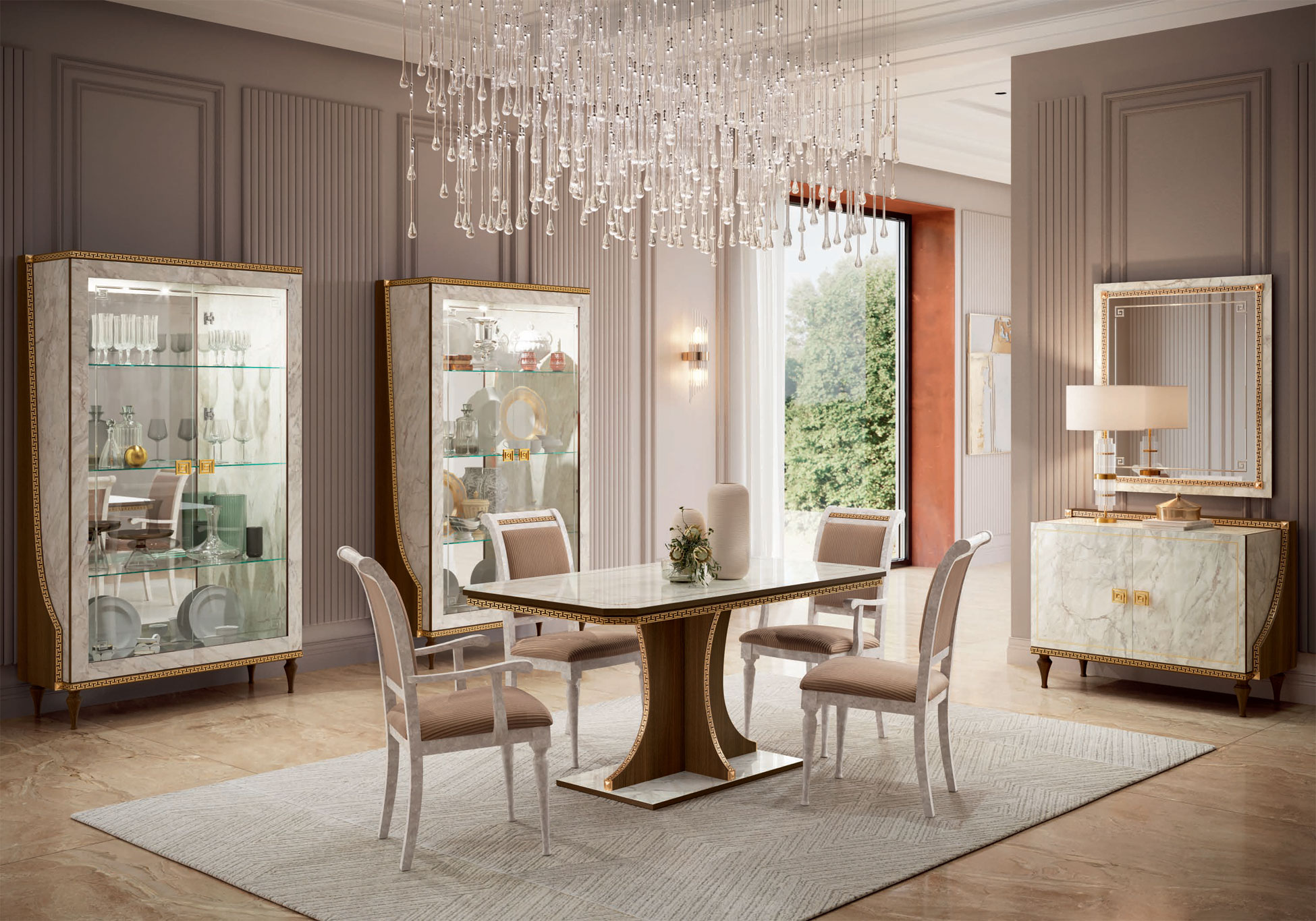 Dining Room Furniture Classic Dining Room Sets Romantica Dining Room Additional items