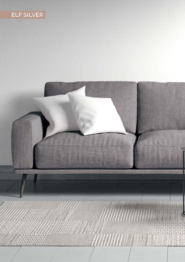 Living Room Furniture Rugs Elf Silver Rug