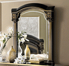 Aida Mirror Black/Gold 